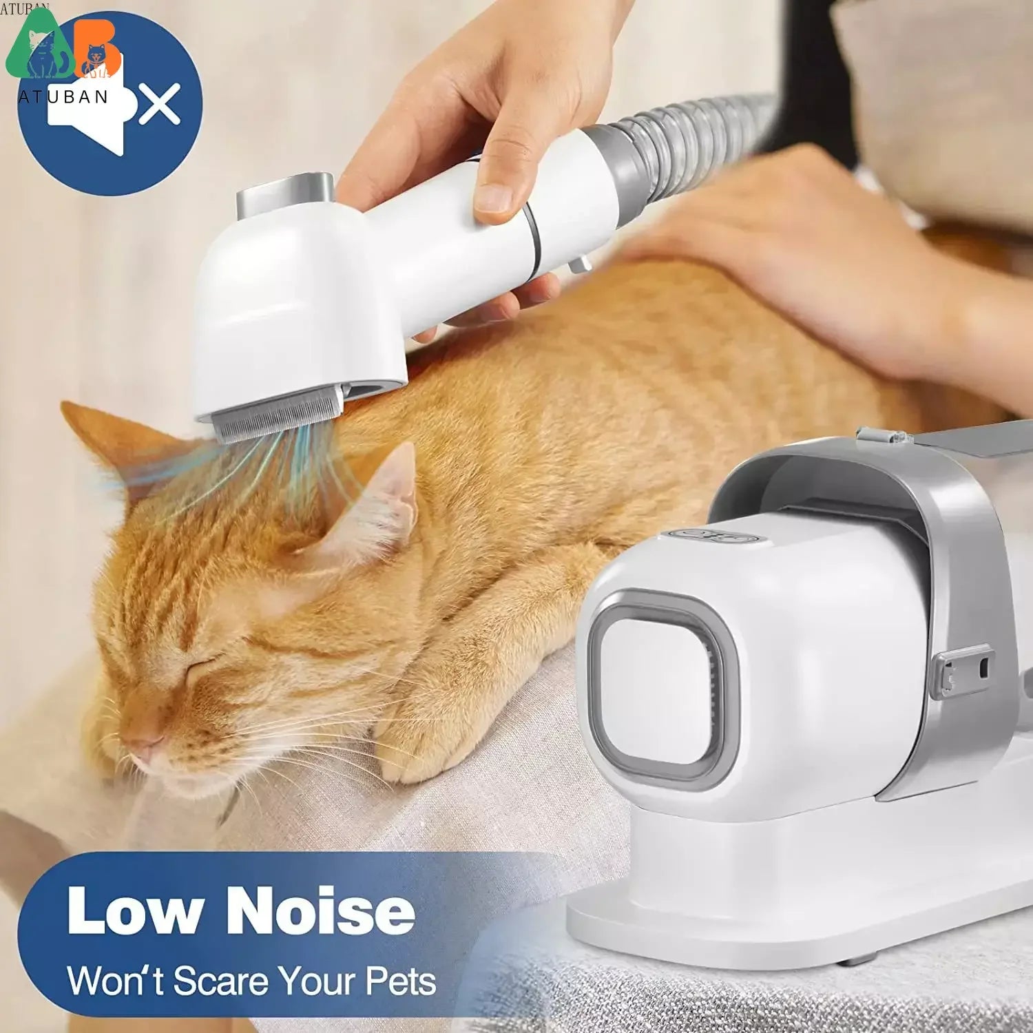 Pet Grooming Vacuum Kit