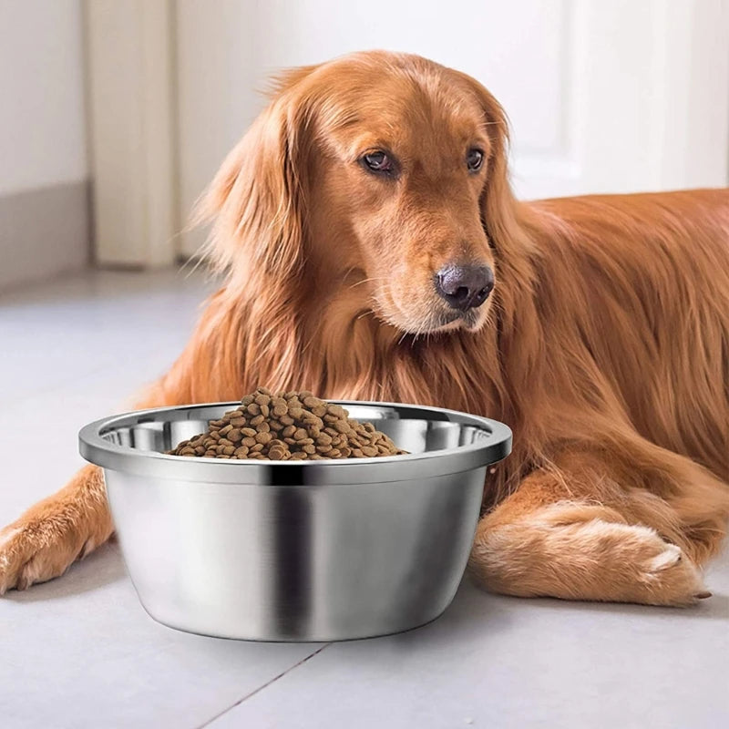 Large Stainless Steel Dog Bowls