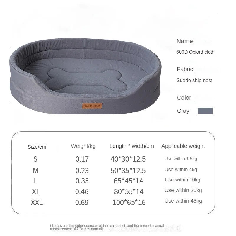 Durable Waterproof Pet Sofa Bed – Anti-Mite & Chew-Resistant